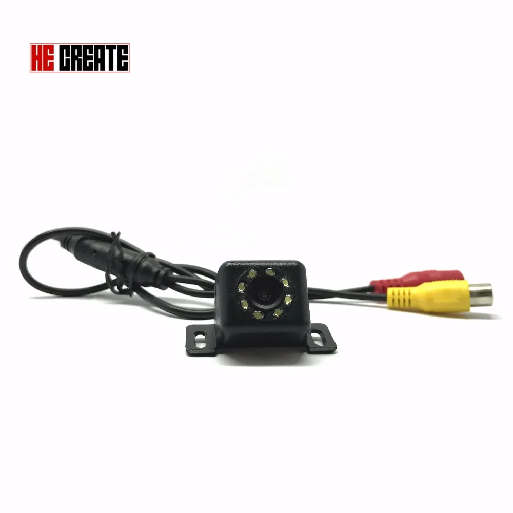 HE CREATE Universal HD CCD 8 LED Reverse Camera 170 Angle Universal Car
