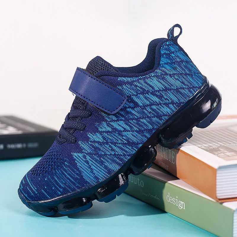 2018 новый стиль Flyknit детская беговая Обувь для мальчиков кроссовки девочек