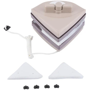 

Hot Sale Double-Sided Magnetic Glass Wiper Cleaner For Double Glazed Windows Thickness(5-35Mm) Magnetic Window Cleaner Wiper G