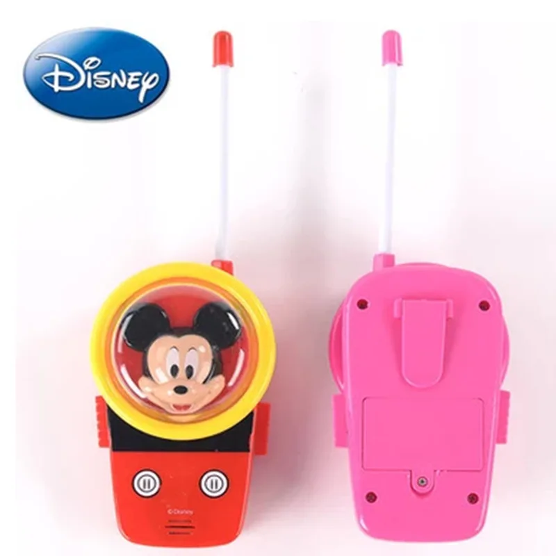 

Disney Minnie Mickey Mouse Toy Walkie Talkies 70 m snow White Electronic Toys