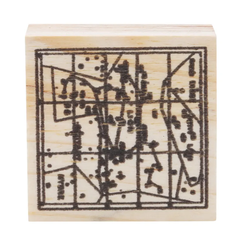 Витиеватые части серии коробки деревянный альбом для штампов DIY Фотоальбом украшение карты ремесло деревянная резиновая игрушечная печать - Цвет: 778011