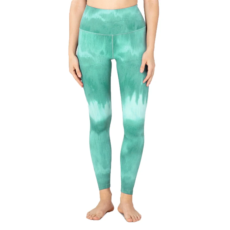 

Fashion Women Yoga Leggings Gradient Color Pattern Gym Leggings Workout Mujer Gothic Running Pants 2019 New Sports Yoga Pants