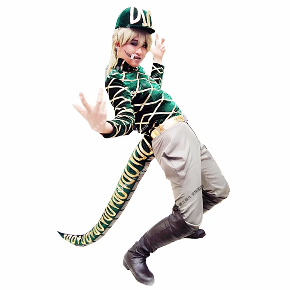 JoJo's Bizarre Adventure Diego Brando DIO Christmas Party Halloween Uniform Outfit Cosplay Costume Customize Any Size