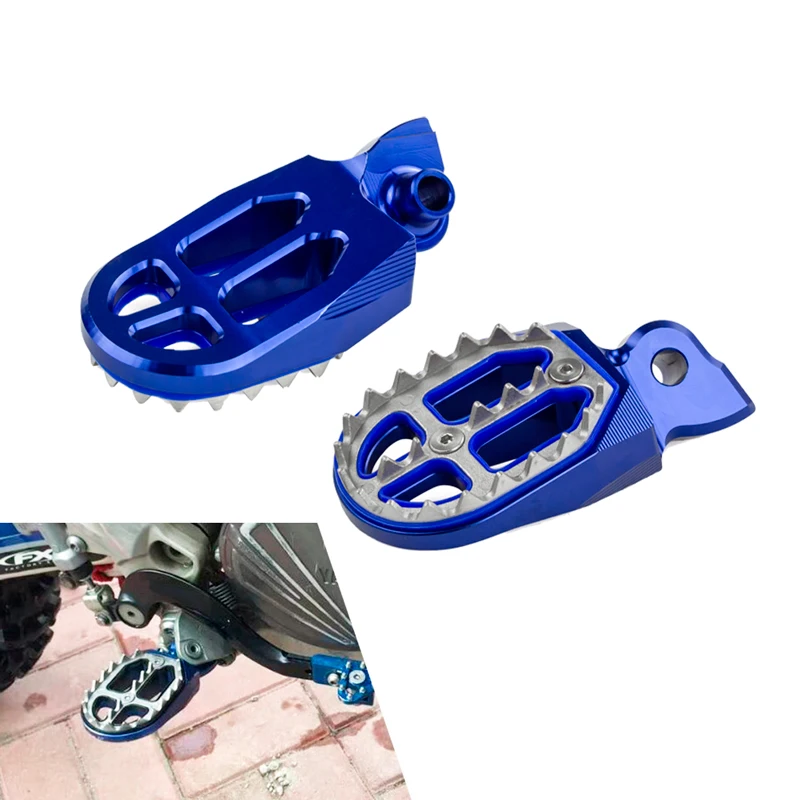 

H2CNC CNC Racing Foot Pegs Rest Footrests For Yamaha WR250F WR450F 2001-2015 WR250R WR250X 2008-2011 WR400F 1999-2000 WR426F