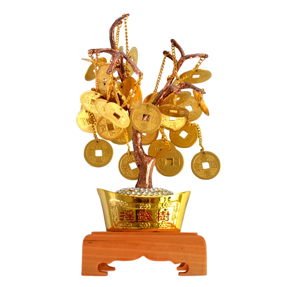 Фэн шуй китайская монета I Ching Money Tree SKU:J2236|tree blues|tree installationtree simple |