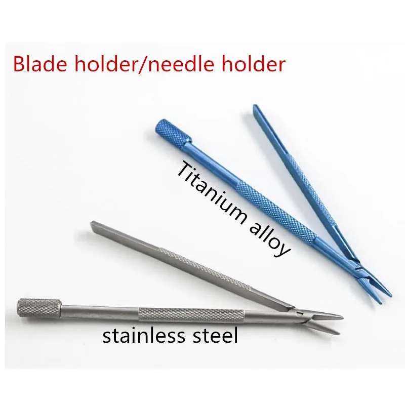 

Ophthalmology Microsurgery Blade Holder Ophthalmology Cosmetic Surgery Tool Fixed Blade Clip Cosmetic Plastic Surgery