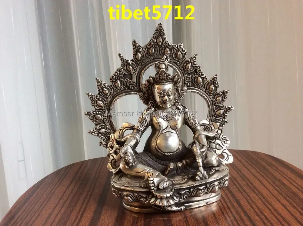 

Tibetan Buddhist bronze KUBERA EINZIGARTIG buddhabuddha statue 17 cm 1 KG Bronze Finish Buddha Healing Statue