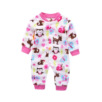 

Baby Girl Romper Summer Spring 2018 New Cartoon Print Newborn Jumpsuit Roupas Infantil Menina Infant Cute Pajamas