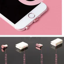 200 комплектов металлические наушники пылезащитный Заглушки для защиты от пыли для iPhone 6 6 S 7 Plus 5 5S Аксессуары для мобильных телефонов