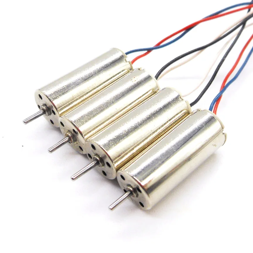 

(4x8520Motors) Four Axis Aircraft Coreless Motor 8.5x20mm Motor 8520 Motor Suit for Aerocraft Model H107