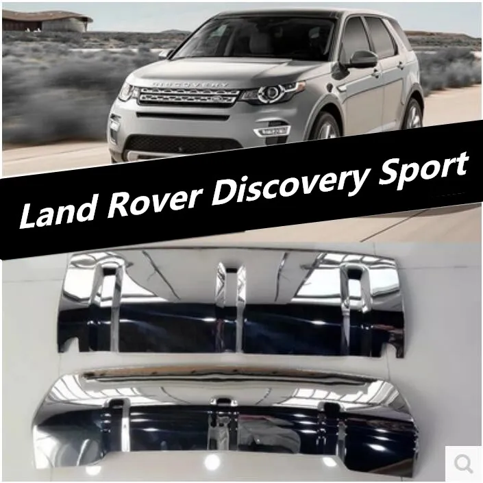

NEW 2PCS Front + Rear Bumper Diffuser Protector Guard Skid Plate For Land Rover Discovery Sport 2015 2016 2017 2018 by EMS