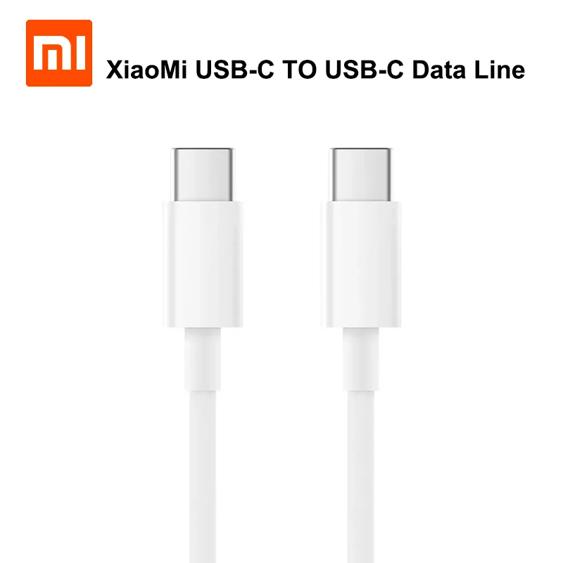 

XiaoMi USB-C TO USB-C Data Line Efficient Transmission 150 CM For Laptop Computer Tablet Mobile Phone