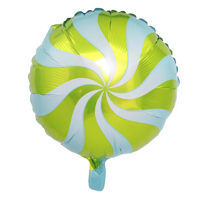 18 дюймов шары в виде фруктов в форме сердца в форме звезды Фольга конфеты шар воздушные шары с гелием День рождения украшения Дети Свадебная вечеринка поставки - Цвет: K96 Windmill Green