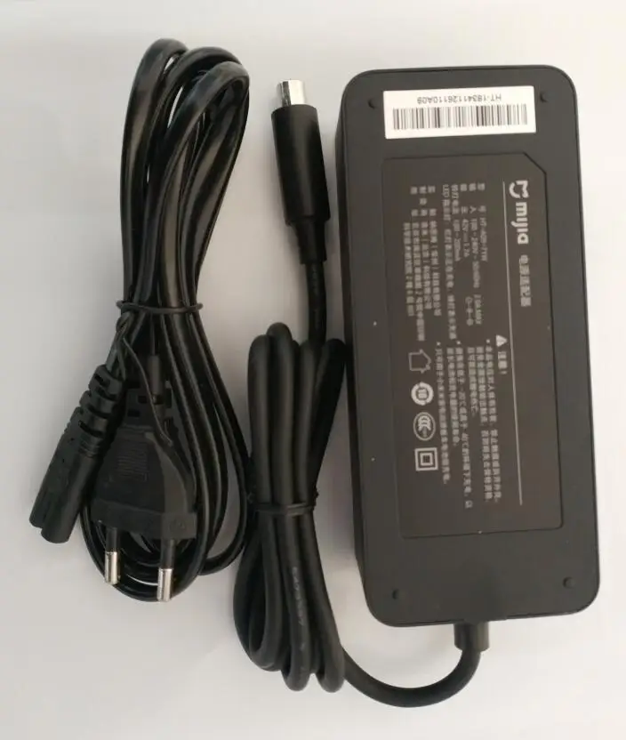 Оригинальное зарядное устройство для XIAOMI mijia m365 pro Электрический скутер NINEBOT ES1 ES2 Электрический Скутер зарядное устройство - Цвет: EU charger