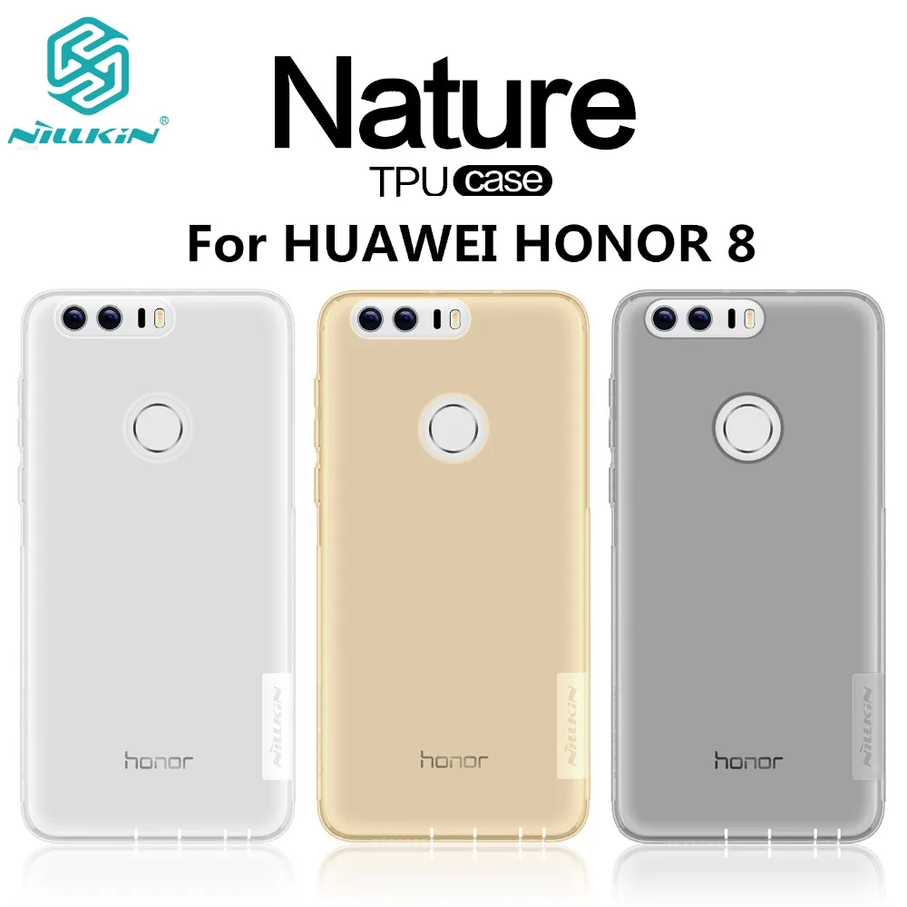 imágenes para Huawei honor 8 caso marca nillkin naturaleza tpu transparente cajas del teléfono móvil de la contraportada para huawei honor 8 imágenes para Huawei honor 8 caso marca nillkin naturaleza tpu transparente cajas del teléfono móvil de la contraportada para huawei honor 8