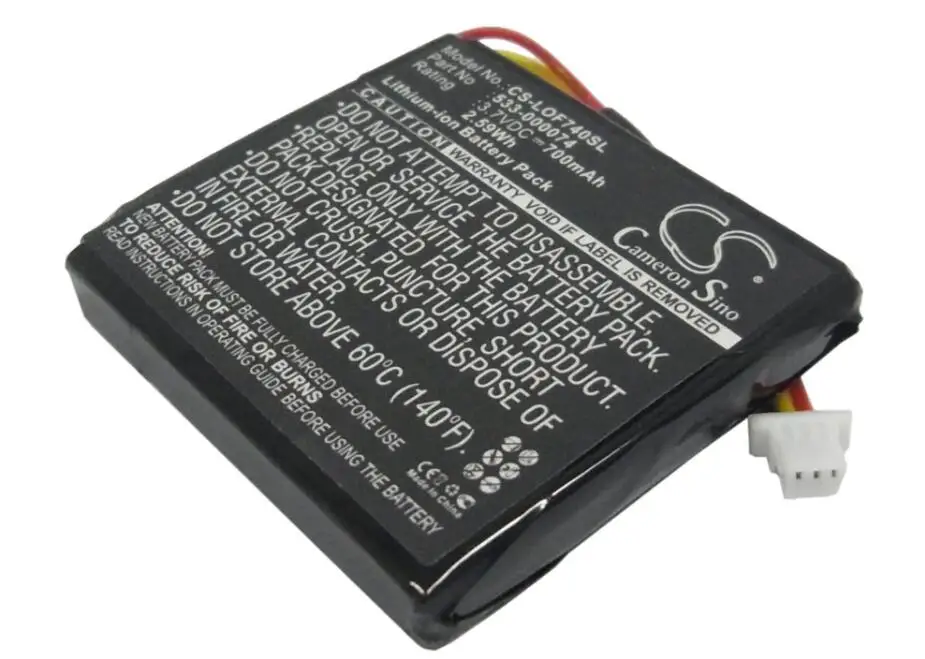 Аккумулятор Cameron Sino 700mah для аккумуляторов LOGITECH 981-000257 F540 G930 533-000074