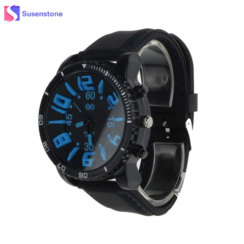 

2017 Hot Sale New Product Men Silicone Rubber Strap Analog Quartz Sport Watch Fashion Relogio Masculino Clock Men Military Watch