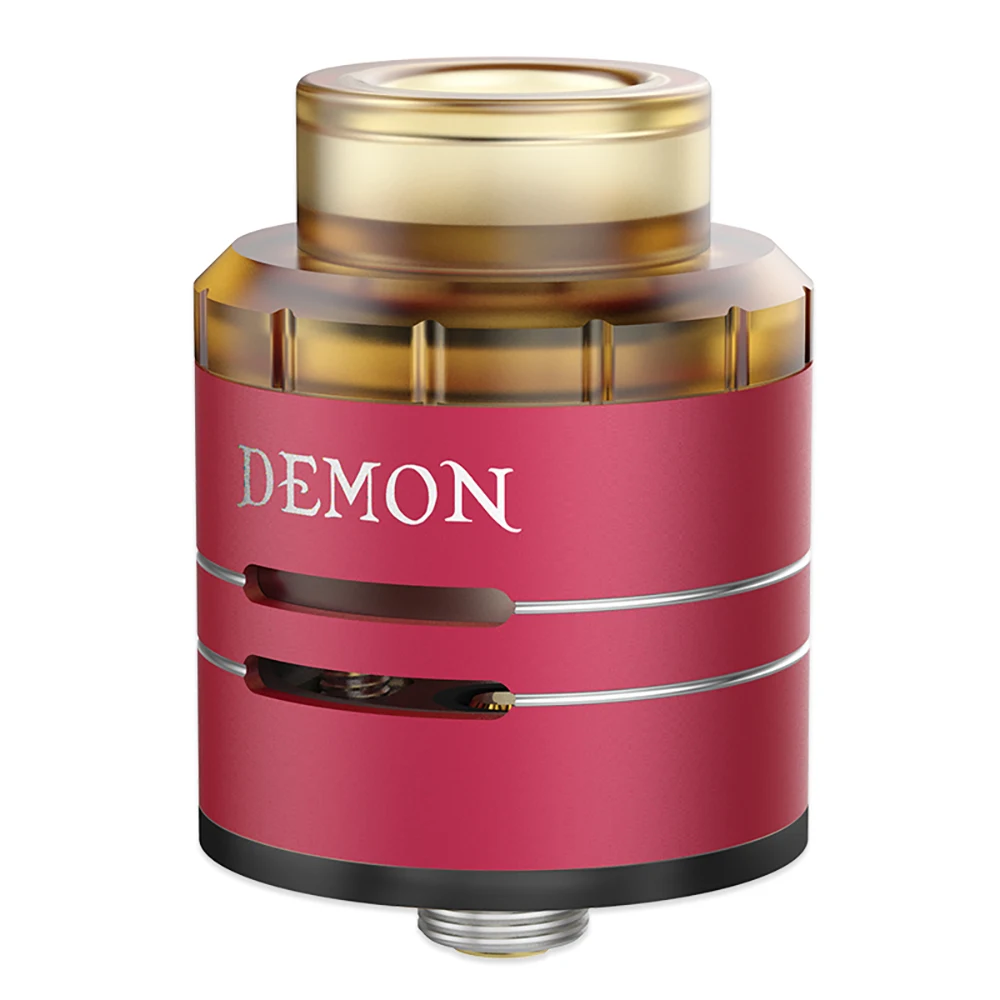 Оригинальный бак VOOPOO DEMON RDA диаметр 24 мм с капельным наконечником PEI для пищевых