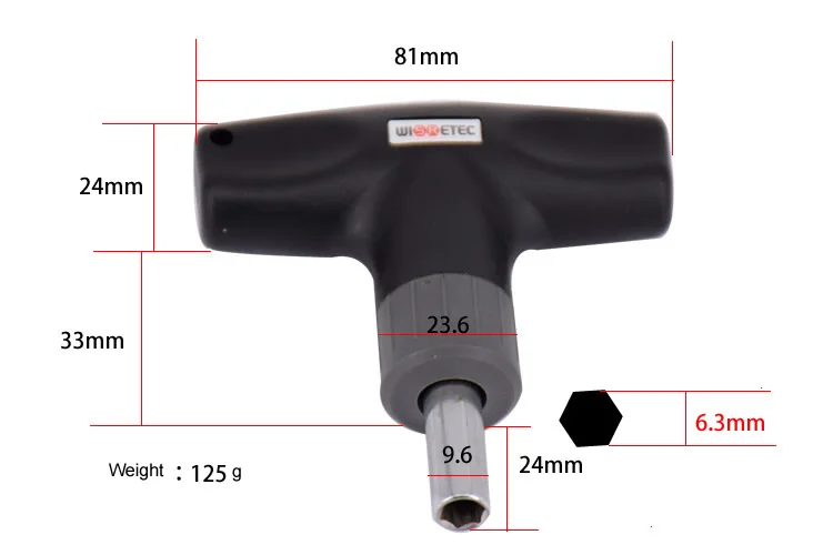 WISRETEC T-Handle предустановленный крутящий момент инструмента-Выберите: 0.6Nm 0.9NM, 1.2Nm, 1.4Nm, 2Nm, 3Nm, 4Nm, 5Nm 14Nm фиксированный динамометрический ключ