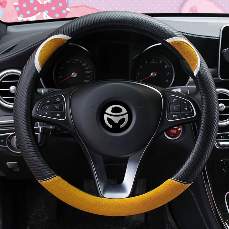 Чехол на руль для Lada Kia Ford Mazda Nissan BMW VW Toyota Hyundai Zotye|Чехлы руль| |