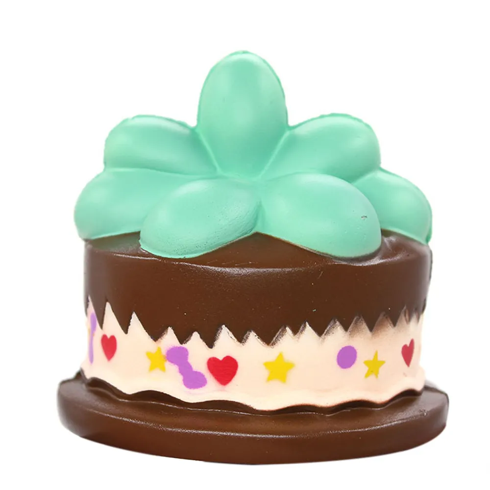 Гигантский шоколадный торт, Ароматизированная мягкая кукла, медленно поднимающаяся игрушка для снятия стресса, ароматические Игрушки для