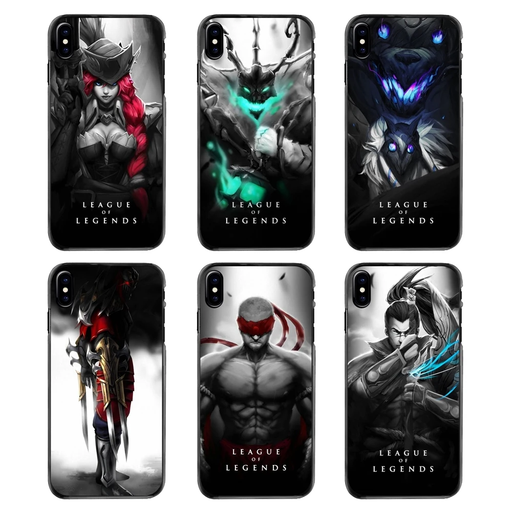 League of Legends LOL игровой художественный плакат для Iphone 4 4s 5 5S 5C SE 6 S 7 8 Plus X XR XS Max iPod Touch