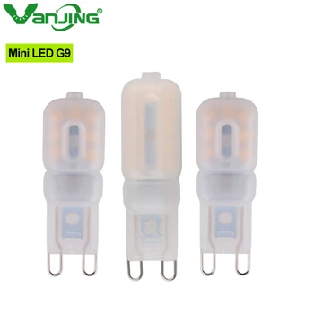 

Dimmable G9 Lamp Led Bulb AC220V SMD 2835 LED G9 Light Replace Halogen Chandelier Lamp Light 14LEDs 22LEDs
