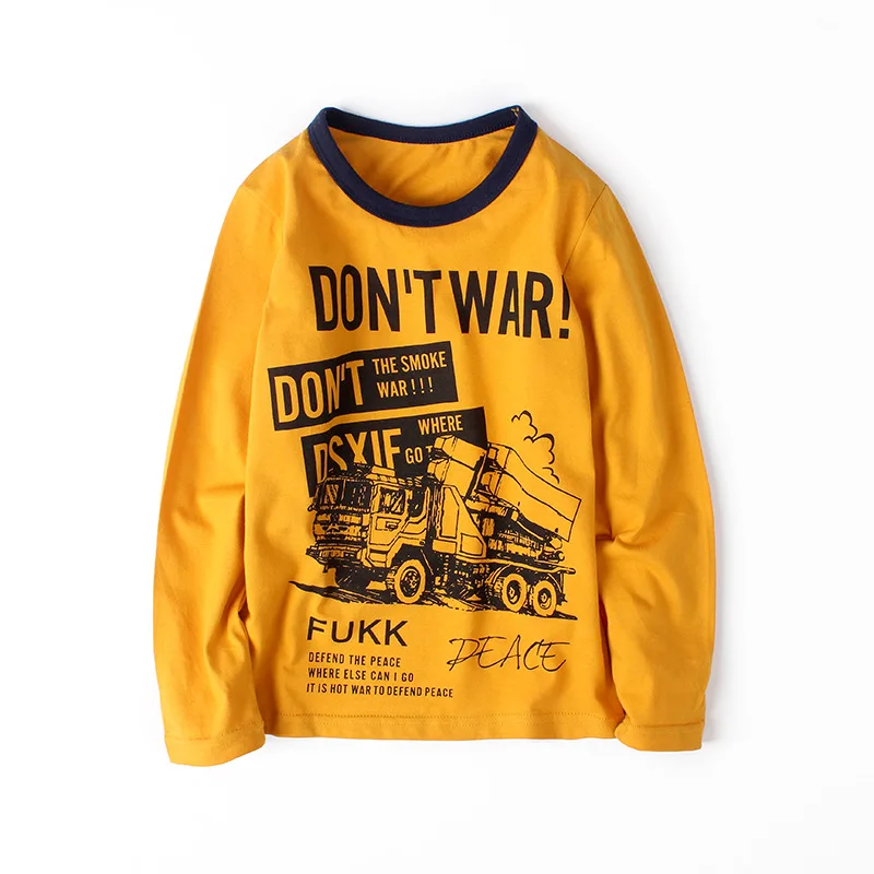 

children winter clothing 3 - 12 yrs boys long sleeve t- shirt teenage school clothes 2019 casual spring tops fashions tee shirt