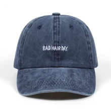 Папа шляпа Твердые Промытые бейсбольные кепки s для женщин и мужчин день плохой прически обручи письмо вышивка пара Гольф кепки грузовые шапки
