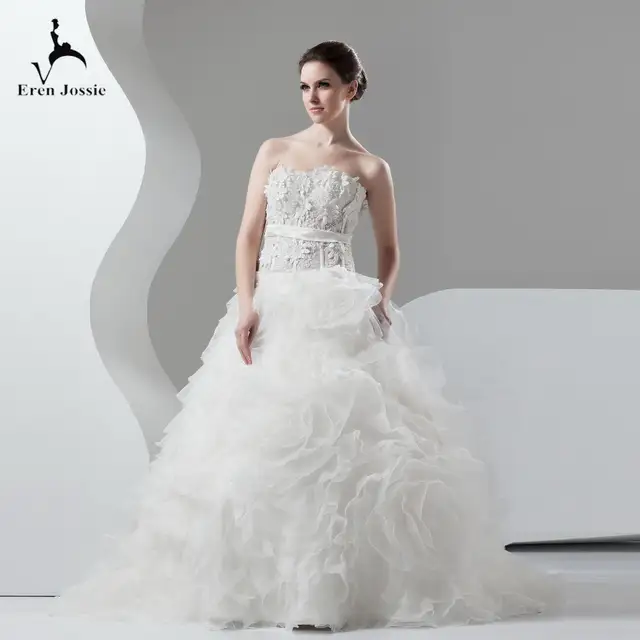 Eren Jossie Excellent Design Award 2019 Wedding Dress With Flower