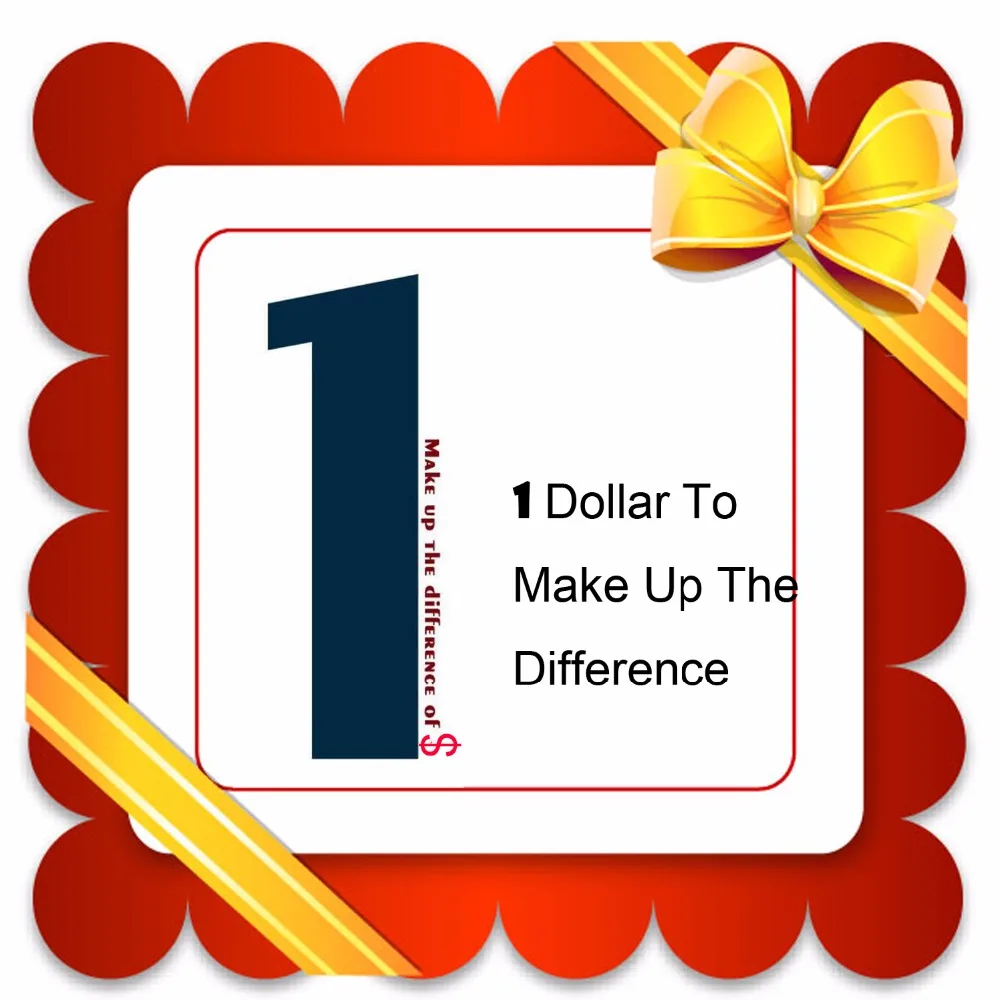 

DG other goods pay and additional pay for 1 dollor $1 make up