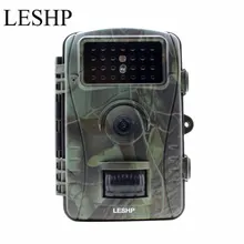 LESHP RD1003 Профессиональный 2,4-дюймовый TFT-70 градусов широкий Просмотр Охота камера 720p 940нм Инфракрасный цифровой Trail камеры