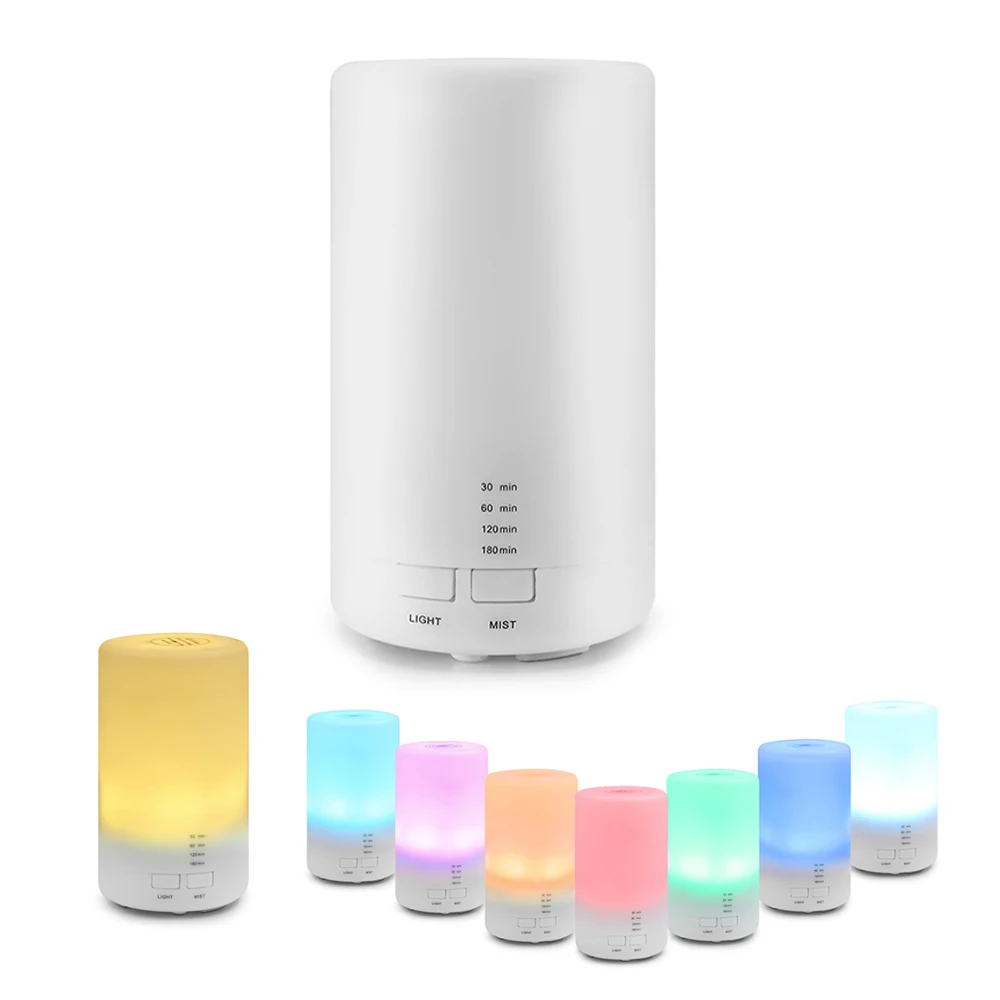 

AJ-213 Mini USB 125ml Fresh Essential Oil Aroma Diffuser Humidifier With LED Night Lamp Ultrasonic Mist Maker For Home