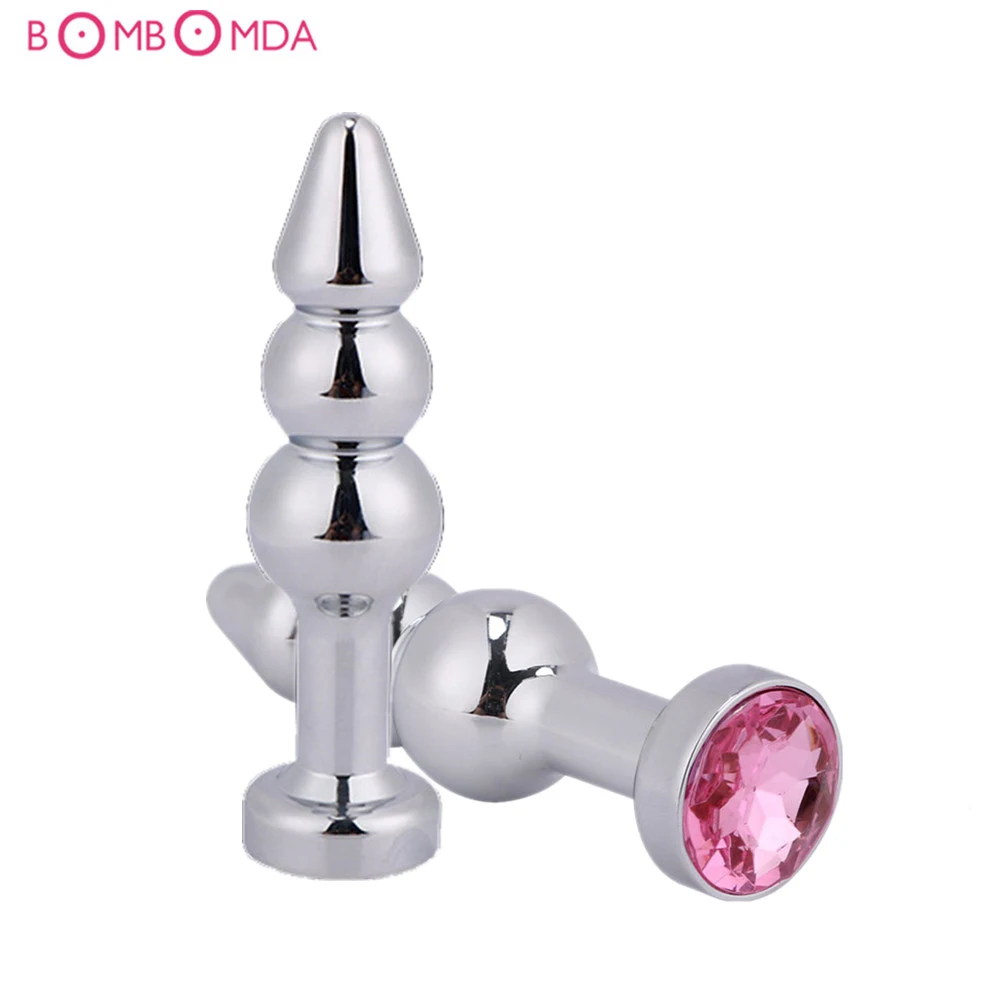 Sex Products Anal Plug Stainless Steel Waterproof Touch Soft Butt plug Anal Stimulation Massage Adult Product Sex Toys For Woman