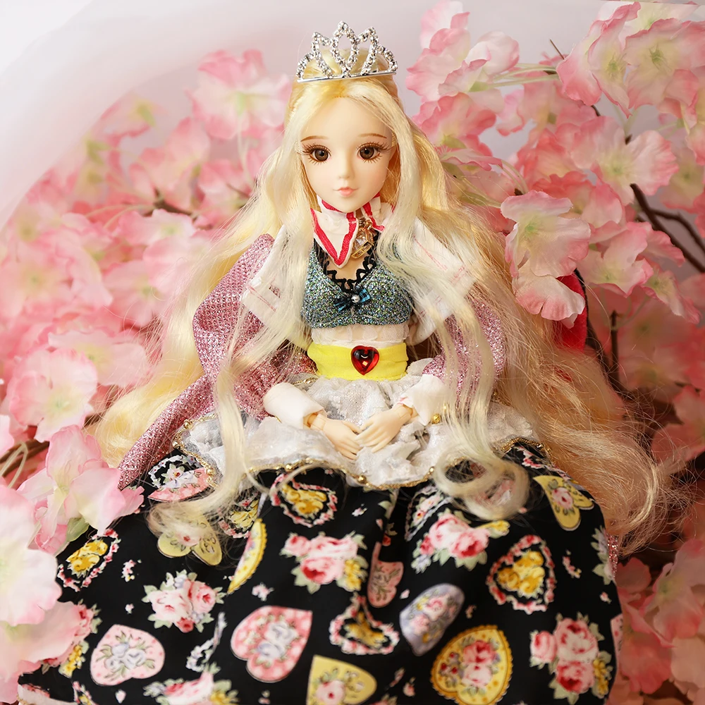 

MMG Dream Fairy BJD doll Tarot series Empress with clothes shoes legging mask stand 14 joint body toy gift