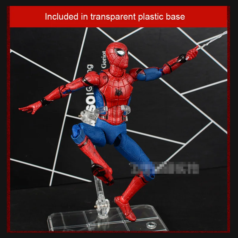 MAFEX047 супергерой Marvel Человек паук Мстители Питер Паркер возвращение домой Ver. ПВХ