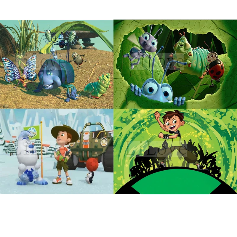 

3D Diamond Embroidery "Ben 10 "Pattern 5D DIY Diamond Painting Cartoon "A Bug's Life" Diamond Mosaic Ranger Rob Decoration FG882