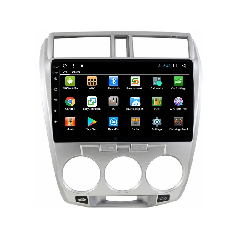 Top 10" Android 7.1 Car DVD Multimedia Player GPS for Honda CITY 2008 2009 2010 2011 2012 2013 Audio Radio Stereo Navigation wifi bt 1 Top 10" Android 7.1 Car DVD Multimedia Player GPS for Honda CITY 2008 2009 2010 2011 2012 2013 Audio Radio Stereo Navigation wifi bt 1