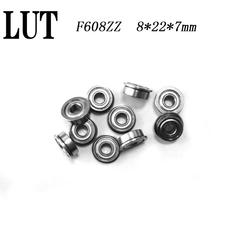 5 шт. металлические фланцевые подшипники F608ZZ F608 ZZ 8*22*7 мм 8x22x7 мм|bearing ball|bearing bearingbearing