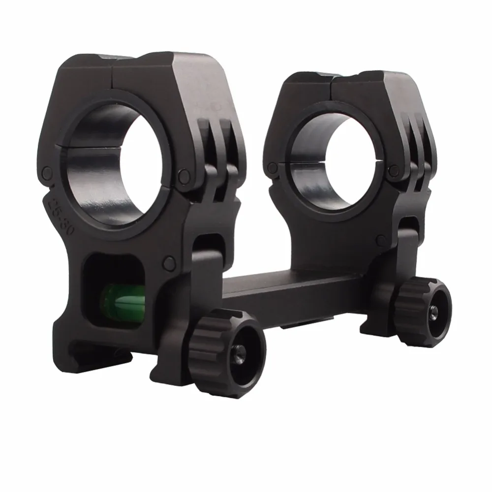 Airsoft M10 Rifle Scope Mount 25.4 30MM Rings with Bubble Level Range