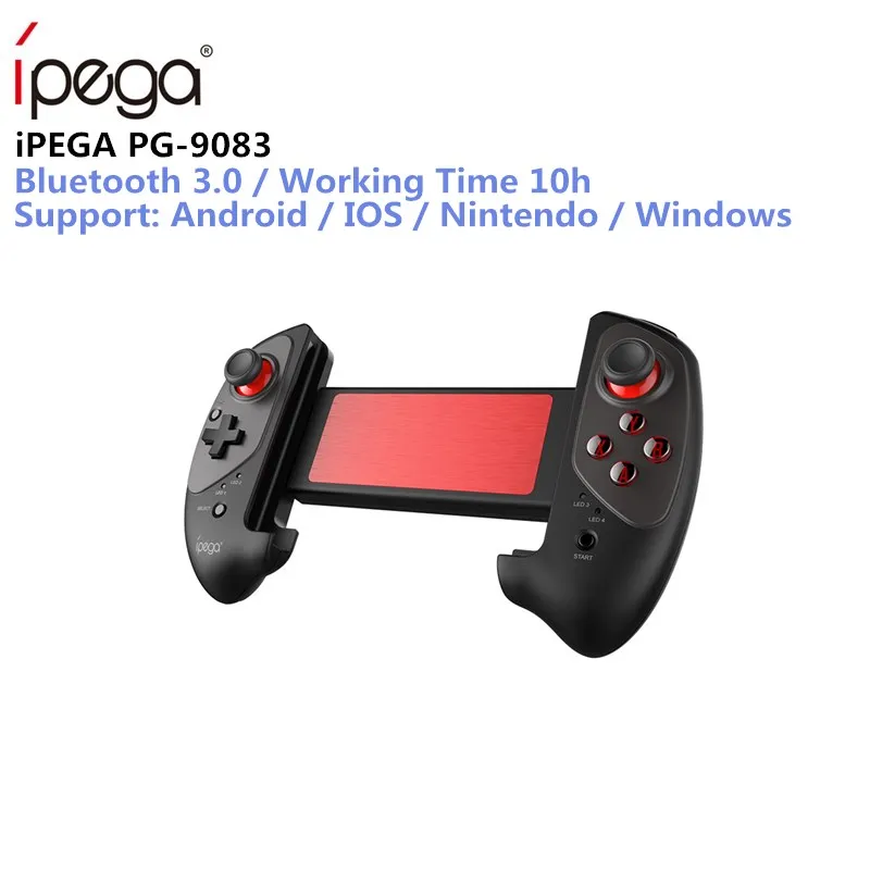 IPEGA PG-9083 PG 9083 Joystick Pad for Android/ PC Bluetooth Gamepad Wireless Telescopic Game Controller Practical Stretch