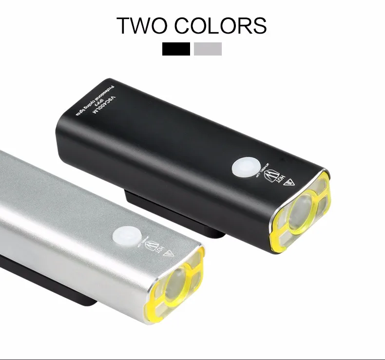 Sale WHEEL UP Usb Rechargeable Bike Light Front Handlebar Cycling Led Light Battery Flashlight Torch Headlight Bicycle Accessories 8