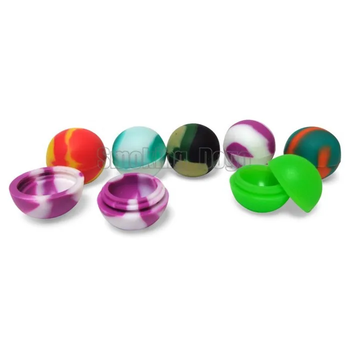 silicon jars dab wax container-2