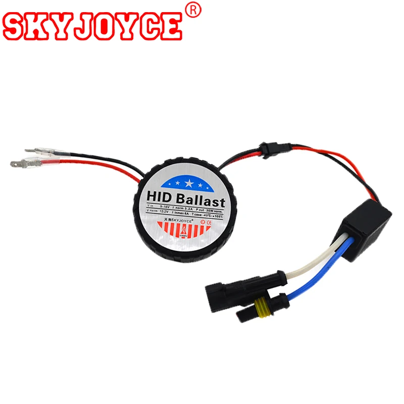 2X [ballast only]35W 12V round new design mini hid ballast AC quality xenon hid replacement for hid bulbs H1 H3 H7 H11 90056