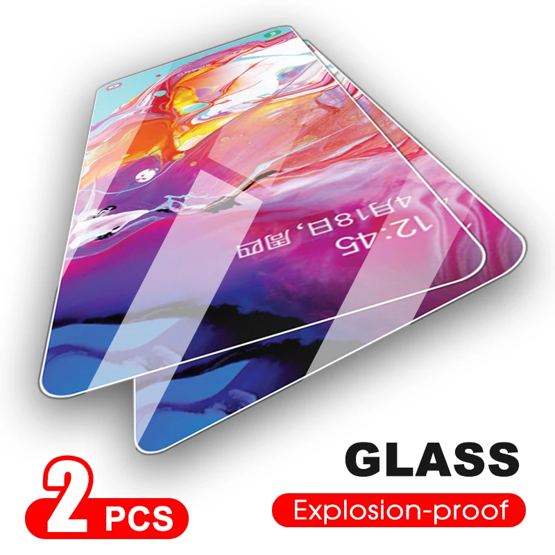 

2PCS/LOT Front Film For Samsung Galaxy A70 A50 A40 A30 A20E Clear Tempered Glass Protective Film For Samsung M30 M20 M10 A10 A20