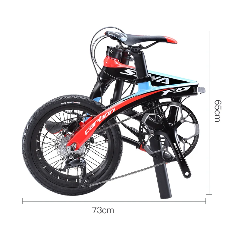 Folding font b Bike b font SAVA 16 inch Carbon Fiber Child font b BIKE b