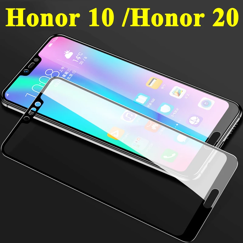 

Tempered glass for huawei honor 10 protective on hauwei honor10 screen protector 20 hawei huavei honor20 xonor honer armor case