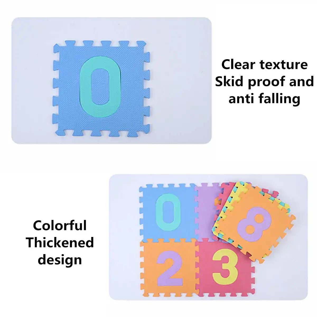 30x30 см обучающий пол головоломка детский коврик EVA детский игровой коврик номер детская комната ползающий коврик складной коврик малыш ковер пена