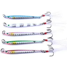 Lead Sea Fishing Lures Metal Jig Wobblers Fishing Lure Pesca Sinking Fishing Baits Tackle 7g 10g