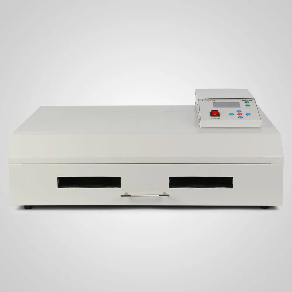 T962C Инфракрасная печь SMD BGA оконный ящик 8 циклов пайки цифровой